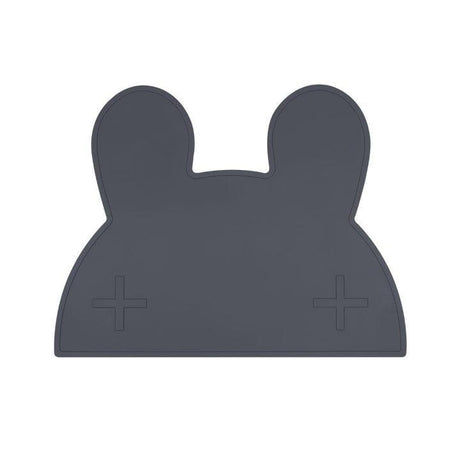 We Might Be Tiny Bunny Placie? Silicone Placemat Charcoal-2006733467211141121