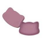 We Might Be Tiny Cat Snackie Powder Pink - Front View