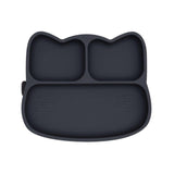 We Might Be Tiny Cat Stickie Plate - Charcoal Plate - Close-Up Angle