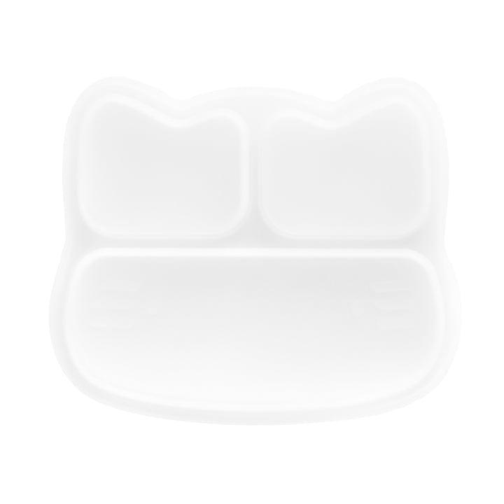 We Might Be Tiny Cat Stickie Plate - Charcoal Lid-2006733466544246784