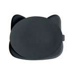 We Might Be Tiny Cat Stickie Plate - Charcoal Plate-2006733466380668930