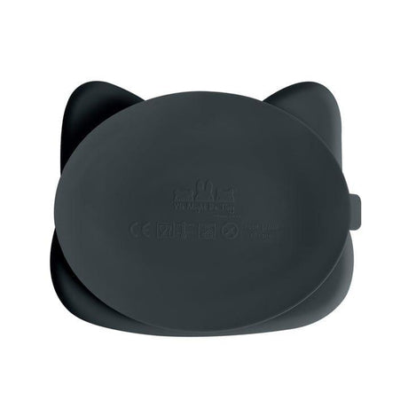 We Might Be Tiny Cat Stickie Plate - Charcoal Lid-1954803139265826818