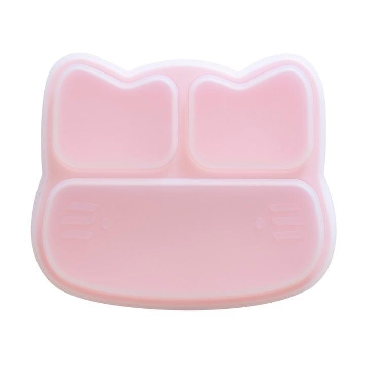 We Might Be Tiny Cat Stickie Plate - Charcoal Plate-2006733466380668934