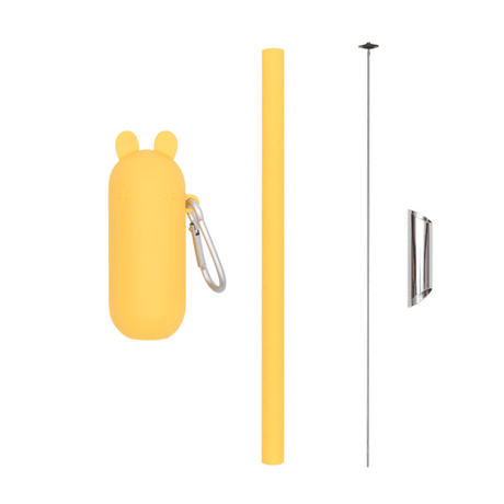We Might Be Tiny Keepie Bubble Tea Straw Yellow-2006733463641788418