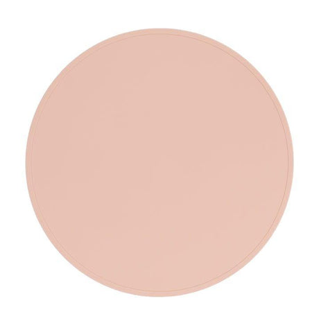 We Might Be Tiny Round Placie? Silicone Placemat Blush-1954803140129853440
