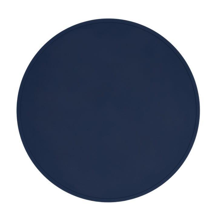 We Might Be Tiny Round Placie? Silicone Placemat Navy-2006733467710263297
