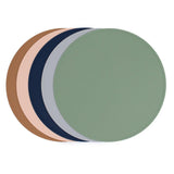 We Might Be Tiny Round Placie? Silicone Placemat Navy-2006733467710263299