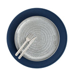 We Might Be Tiny Round Placie? Silicone Placemat Grey-2006733467546685444