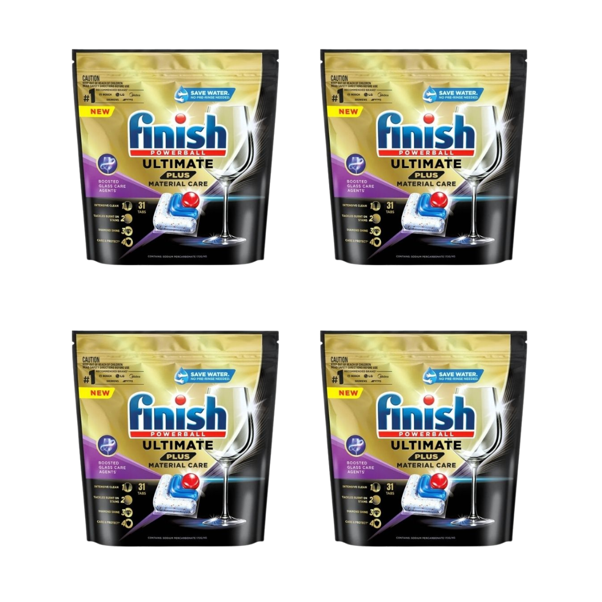 Finish Ultimate Plus 124 Dishwasher Tablets-2006733377826328576