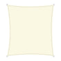 Wallaroo Waterproof 160GSM Outdoor Sun Shade Sail Canopy Cream Square 3 x 3m
