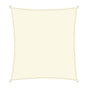 Wallaroo Waterproof 160GSM Outdoor Sun Shade Sail Canopy Cream Square 6 x 6m
