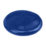 Powertrain Yoga Stability Disc Pilates Balance Trainer - Blue - Rear View