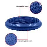 Powertrain Yoga Stability Disc Pilates Balance Trainer - Blue