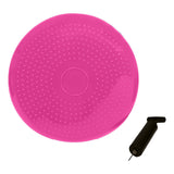 Powertrain Yoga Stability Disc Pilates Balance Trainer - Pink - Front View