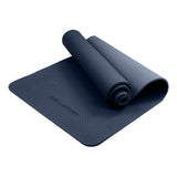 Powertrain TPE Yoga Pilates Exercise Mat 6mm - Dark Blue