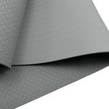 Powertrain TPE Yoga Pilates Exercise Mat 6mm - Light Grey