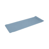 Powertrain TPE Yoga Pilates Exercise Mat 6mm - Sky Blue - Rear View