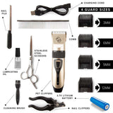 Pet Grooming Kit - Side View