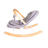 Zuri Natural Rocking Chair - Side View