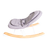 Zuri Natural Rocking Chair - Top-Down View