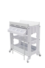 Montana All-in-One Baby Bath & Change Station - White