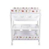 Animal-Themed Baby Changing Station - Front View