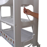 Animal-Themed Baby Changing Station - 45-Degree Angle