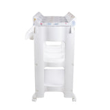 Animal-Themed Baby Changing Station - Top-Down View