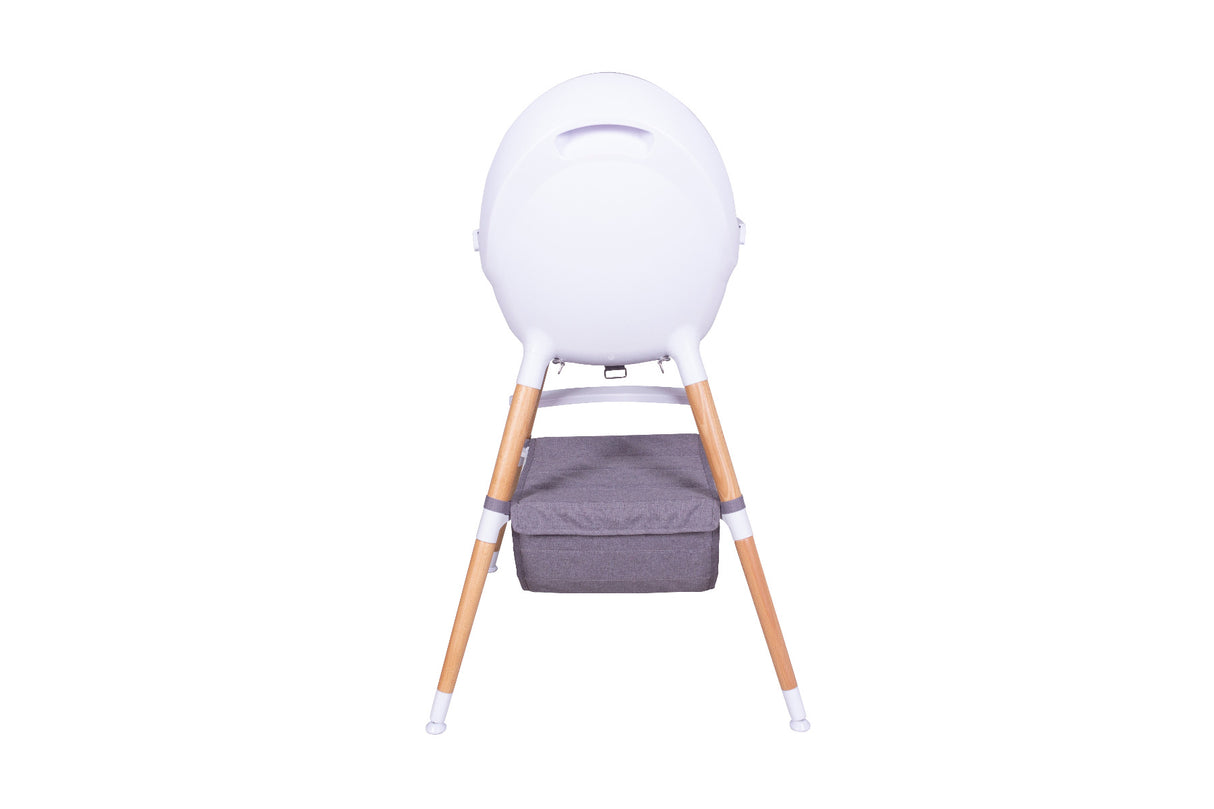 Zuri Wooden High Chair - Natural Finish