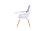 Zuri Wooden High Chair - Natural Finish - Extra Image