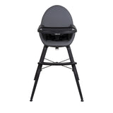 Modi Timber High Chair - Black - Front View