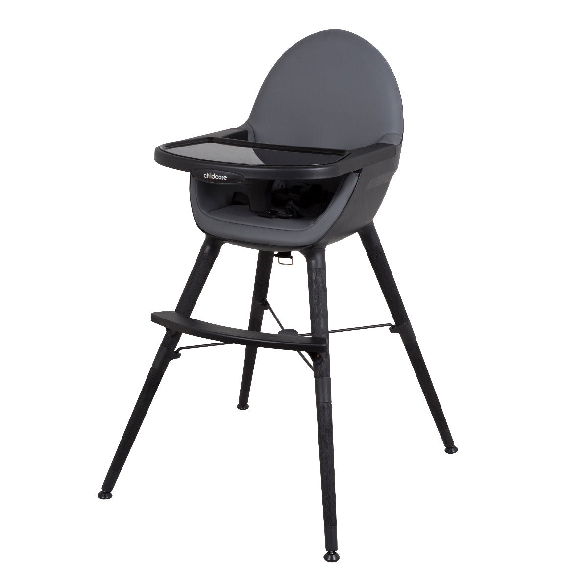 Modi Timber High Chair - Black