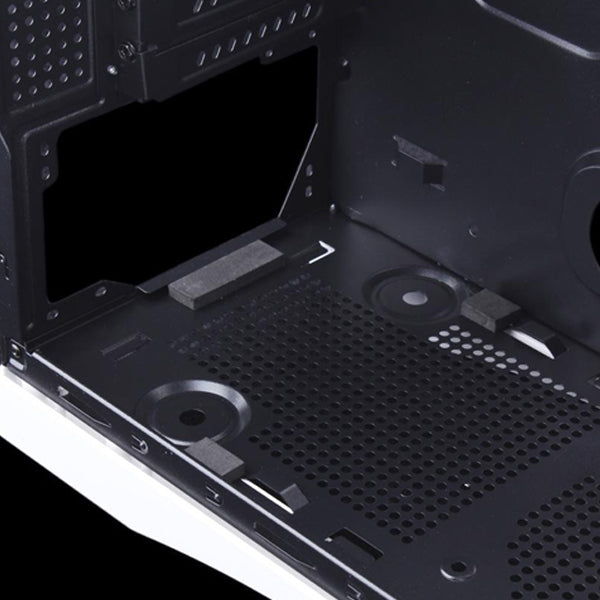 Huntkey MVP Pro Blue ATX Gaming Chassis (Power Supply and Fans Not Included)