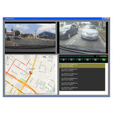 Enhanced Dual-View Car Dash Camera with GPS and G-Sensor