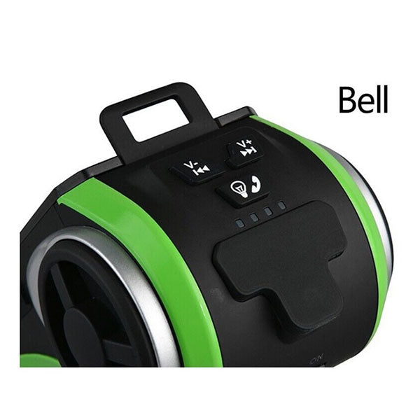 All-in-One Bluetooth Bike Speaker with LED Lights and Power Bank