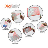 Multifunctional 2D Laser Capture Pen with Voice Recording and Storage - 45-Degree Angle