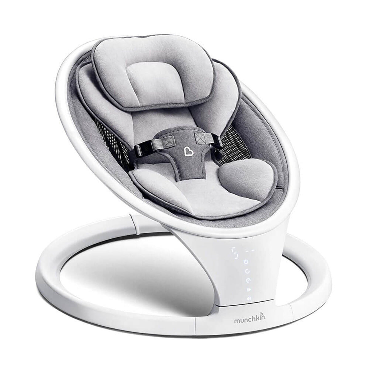Bluetooth-Enabled Munchkin Infant Swing with Soothing Sounds and Side-to-Side Motion