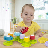 Colorful Gear Shape Spinner - Rear View