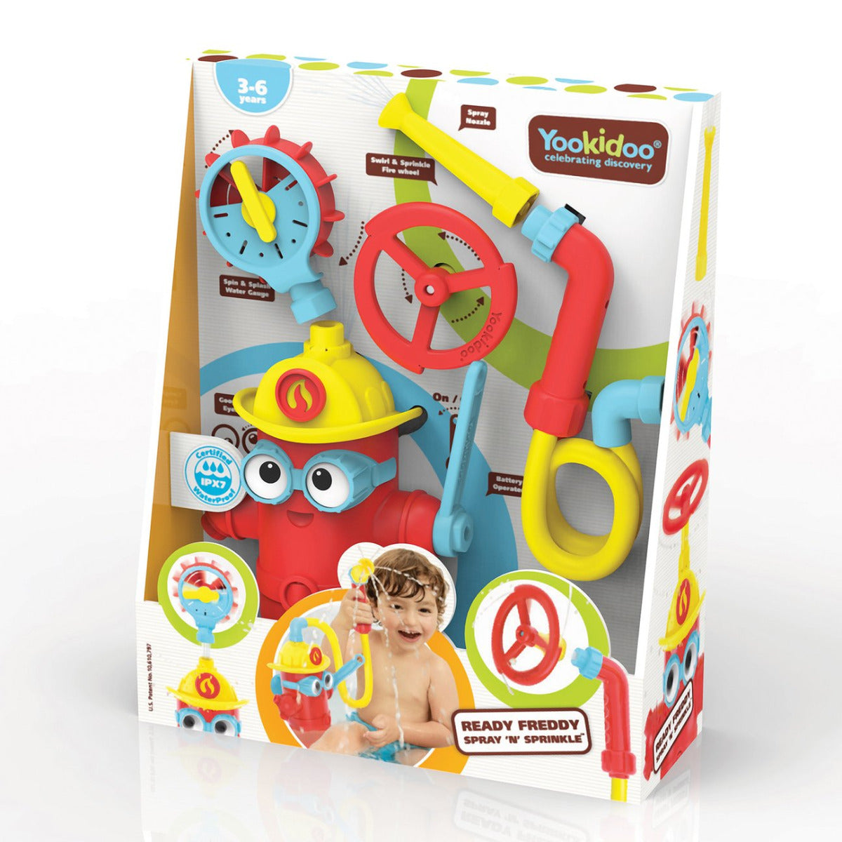 Freddy's Fun Water Adventure Bath Toy