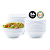 Home Master 24PCE Melamine Bowls Stackable Lightweight Durable 30cm
