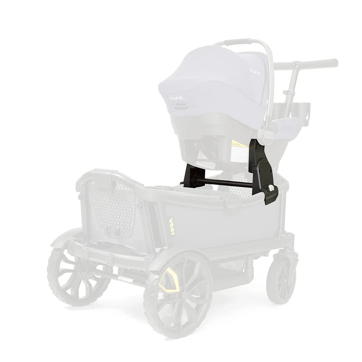 Veer Cruiser Infant Car Seat Adapter for Cybex, Maxi-Cosi, and Nuna