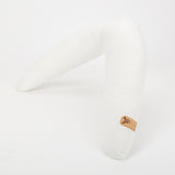 Ergonomic 4-in-1 V Shape and Wedge Pillow Set - White - Side View