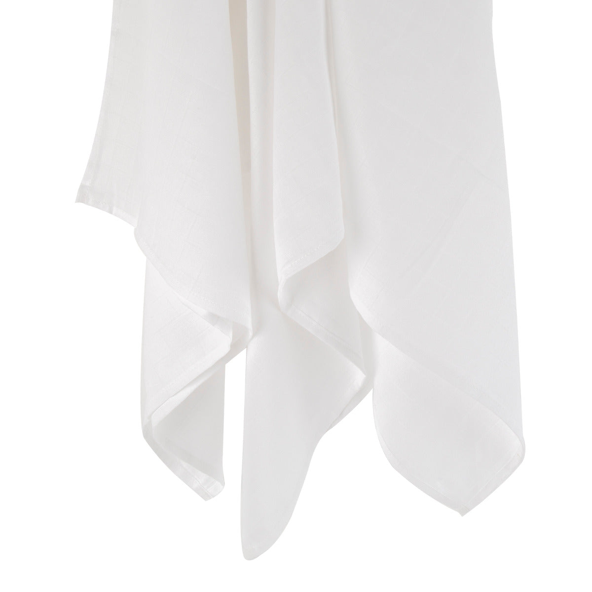 Cuddleco Organic Cotton Muslin Squares - White