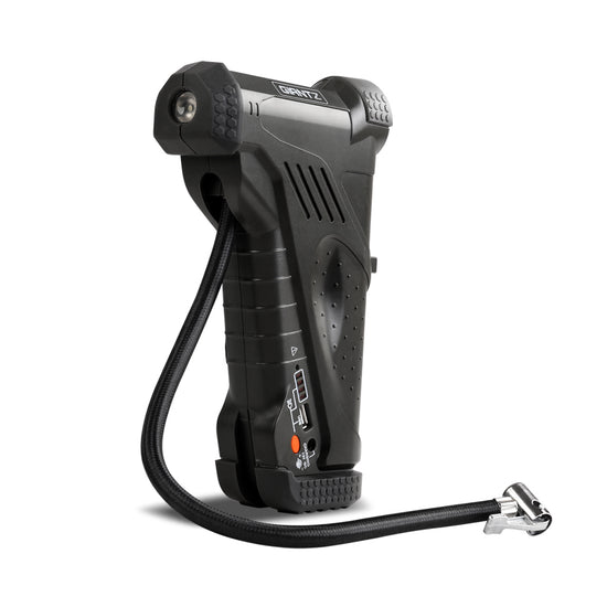 Giantz Cordless Digital Air Compressor with Built-in Torch and Power Bank - 150psi Tyre Inflator