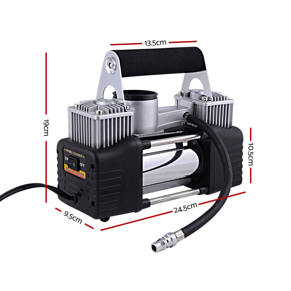 Giantz 12V High-Performance Portable Air Compressor