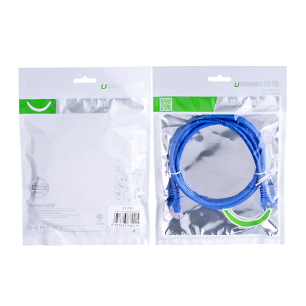 UGREEN 10M Cat6 UTP LAN Cable - 26AWG CCA, Blue