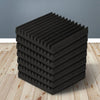 Alpha 40pcs Acoustic Foam Panels Tiles Studio Sound Absorbtion Wedge 30X30CM
