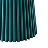 Set of 2 Dark Green ArtissIn Cupcake Stools - Stylish Plastic Stacking Chairs for Indoor & Outdoor Use - Rear View