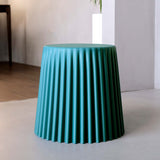 Set of 2 Dark Green ArtissIn Cupcake Stools - Stylish Plastic Stacking Chairs for Indoor & Outdoor Use