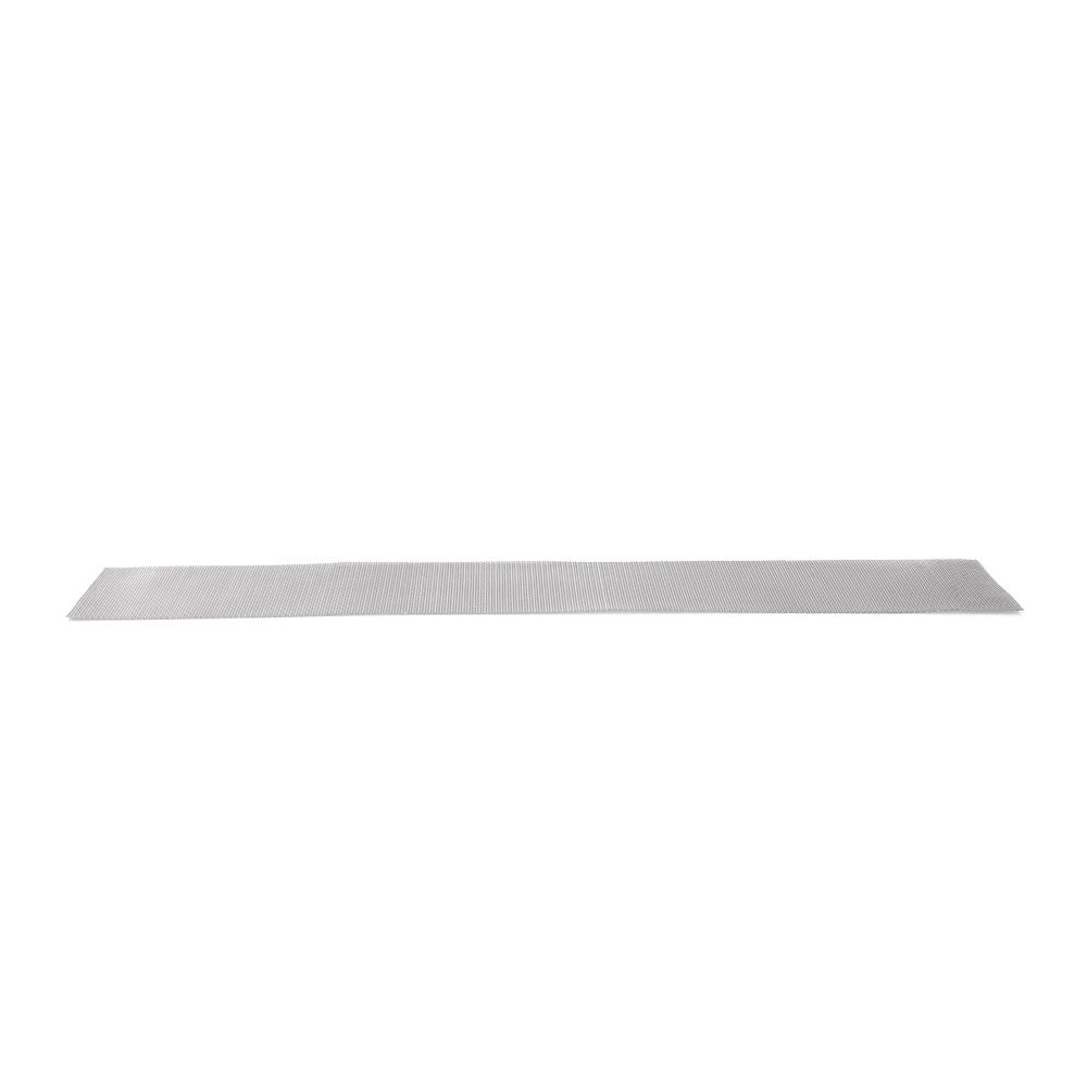 30-Piece Silver Aluminum Leaf Mesh Gutter Protection System